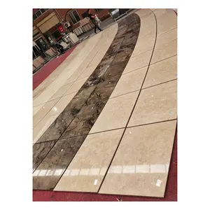 Sinai Pearl Egyptian Limestone Polished Wall Tiles Paving Marble Pavers