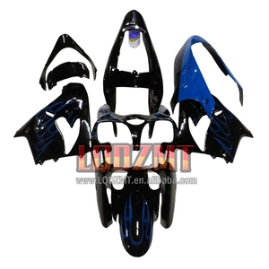 Corps d'injection pour <span class=keywords><strong>KAWASAKI</strong></span> <span class=keywords><strong>NINJA</strong></span> ZX-9R ZX Blue Flames 9R 9 ZX9 R <span class=keywords><strong>900</strong></span> CC <span class=keywords><strong>ZX9R</strong></span> 00 01 48LQ.98 ZX900CC 900CC 2000 <span class=keywords><strong>2001</strong></span> OEM Carénage - Product Image 1