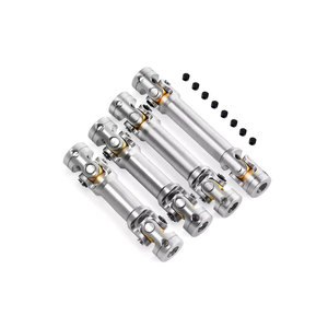Arbre de transmission métallique CVD, joint universel, pièce de mise à niveau pour camion tracteur RC <span class=keywords><strong>Tamiya</strong></span> 1/14, voiture tout-terrain - Product Image 1