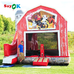 Casa de rebote de granja, <span class=keywords><strong>castillo</strong></span> hinchable para eventos de granjas - Product Image 3