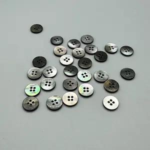 Natural Mother-of-Pearl Shell Buttons 14mm