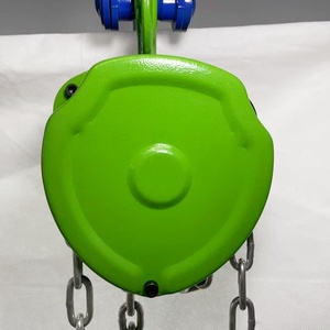 HSZ-C <strong>Chain</strong> Hoist with <strong>G80</strong> Alloy Load <strong>Chain</strong> | Durable Manual Lifting <strong>Block</strong> - Product Image 4