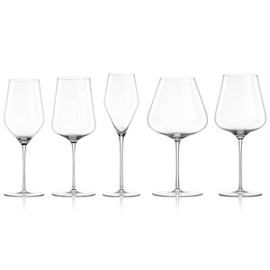 Calici da Vino in Cristallo Senza Piombo Ultra Sottili con Stelo, <span class=keywords><strong>Bicchieri</strong></span> da Vino con Ampia Coppa dal Design Elegante - Product Image 6