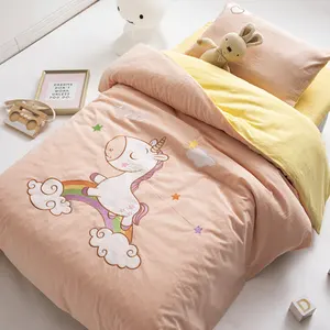 Housse de couette de lit imprimé en 3d, vente en gros, couvertures de lit en polyester, dessins animés, pour la maison,