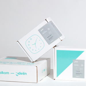 Meilleur prix pour boîte à courrier en carton ondulé personnalisée, boîte cadeau de différentes couleurs, boîte en papier avec impression de logo pour l'emballage - Product Image 4