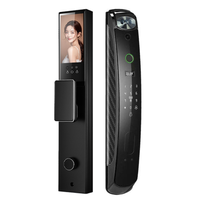 Cerradura de Puerta Inteligente Electrónica con Reconocimiento Facial Automático, Control por Aplicación Tuya y Función Personalizada