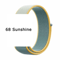 IVANHOE Bracelet à boucle en nylon pour Apple Watch Band 44 40 45 41mm 46 42mm 49mm 44 45 mm Bracelet IWatch Series Ultra 2 10 9 SE 7 6 5 4