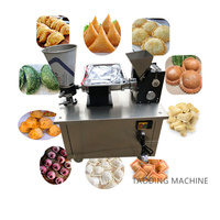 Machine professionnelle de fabrication d'empanada de samosa samoussa congelée Machine de fabrication de raviolis Machine de pliage de boulettes de samosa