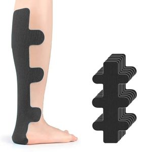 Waterdichte Cross-Pre-Cut Onregelmatige Spier Sport Hiel Bescherming Patches Voor Kinesiologie Tape - Product Image 1