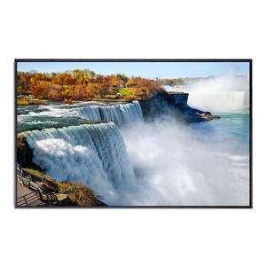 Peinture sur toile personnalisée avec logo personnalisé, décor à la maison, images, affiche, art mural, beau paysage, cascade, nature - Product Image 2