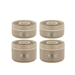 Yuedisi - Recipiente de Comida Apilable de 3 Capas, de Acero Inoxidable 304, Hermético, Apto para Microondas, con Aislamiento Térmico para Almuerzo - Product Image 6