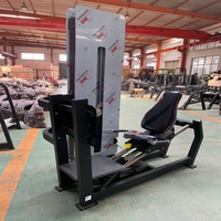 Machine de presse à jambes assise pour musculation, équipement de fitness et de force, prix direct usine