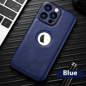 Custodia per telefono in pelle Business di fascia alta Apple per <span class=keywords><strong>iPhone</strong></span> <span class=keywords><strong>14</strong></span> <span class=keywords><strong>Pro</strong></span> <span class=keywords><strong>Max</strong></span> 13 12 copertura completa tinta unita Cover protettiva impugnatura del telefono - Product Image 4