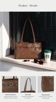 Nouveau Sac à Main Femme 2026 de Luxe en Cuir de Créateur – Sac Fourre-tout, Sac à Bandoulière, Sac Porté Épaule Unique pour Femme