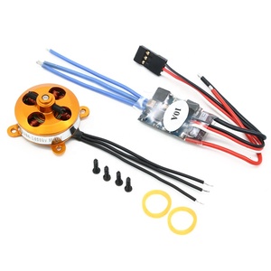 <span class=keywords><strong>A</strong></span> 2204 A2204 7.5A 1400KV 50W SP Micro Motor sin escobillas con montaje + 10A <span class=keywords><strong>ESC</strong></span> para aviones RC/KK Copter Quadcopter UFO - Product Image 1