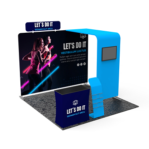 10x10ft Stand d'exposition Dsiplays Expo Easy up Stand en tissu 3x3 Stand d'exposition pour la foire - Product Image 3