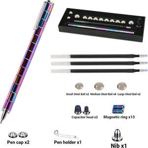 अनुकूलित लोगो रंग पैकेज उपहार मजबूत नियोडिमियम चुंबकीय उपकरण पेन भेजने के लिए तैयार है - Product Image 2