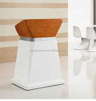 Comptoir de caisse de peinture blanche brillante de style moderne Offre Spéciale la réception la plus bon marché Bureau de réception de salon de beauté