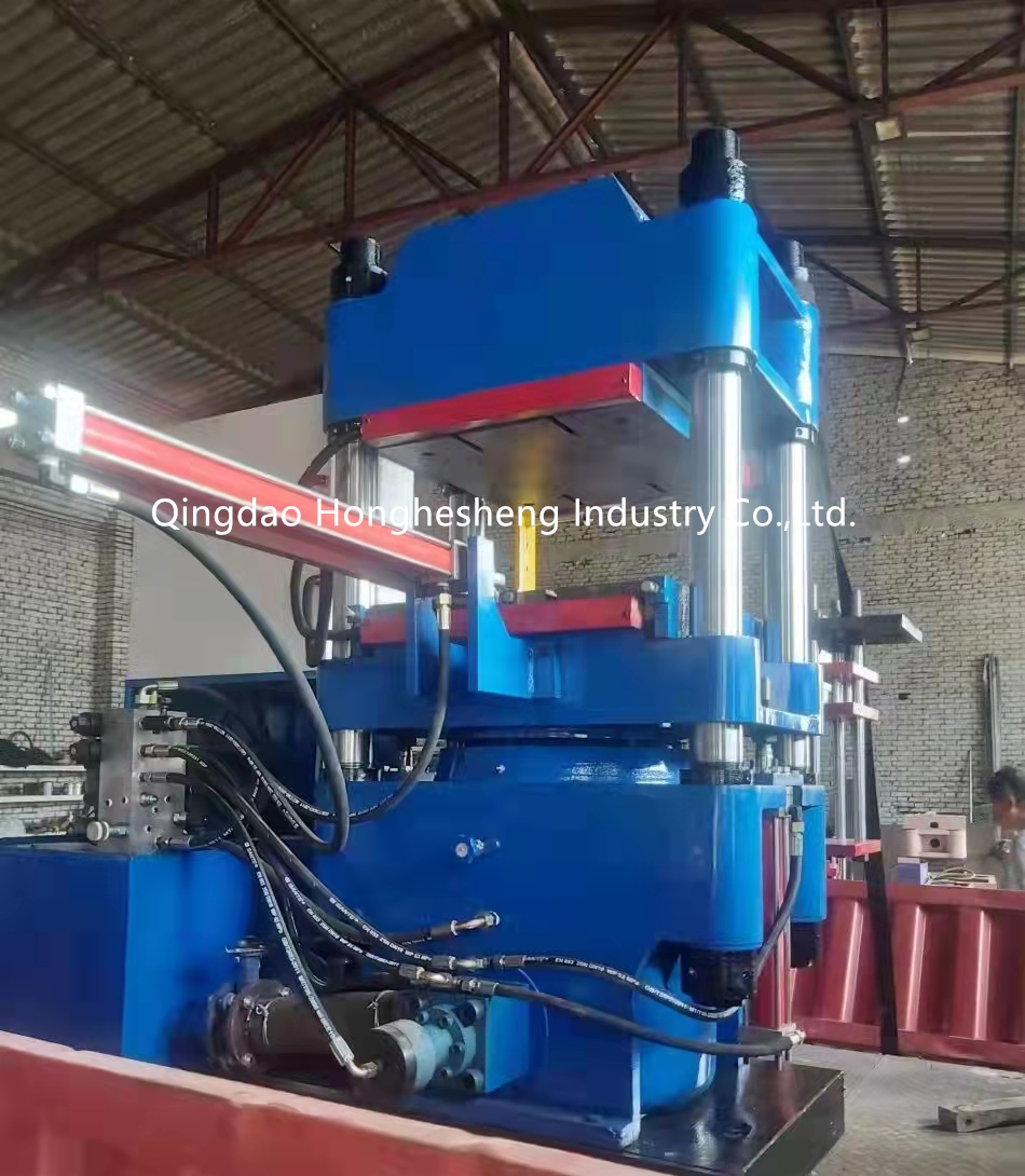 2RT 600x600 Rubber Vulcanizing Press Machine Hydraulic Press Machine