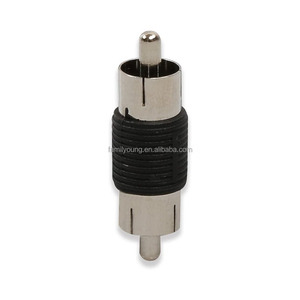 Adattatore RCA maschio a maschio Audio Video nichelato adattatore connettore accoppiatore maschio RCA per altoparlante fono amplificatore cavo RCA - Product Image 4