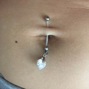 Anneau de nombril de <span class=keywords><strong>grossesse</strong></span> 14G, anneaux de nombril flexibles, <span class=keywords><strong>piercing</strong></span> de nombril, barre de nombril, rétention, acrylique, bijoux de corps sexy pour femmes - Product Image 5