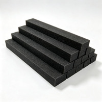 Bloc de mousse EPE noire imperméable antichoc et légère pour bricolage, prix de gros