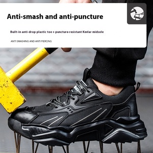 Chaussures <span class=keywords><strong>de</strong></span> <span class=keywords><strong>sécurité</strong></span> à embout composite sans métal, semelle intermédiaire en Kevlar, antidérapantes, anti-perforation, isolées 6KV, baskets <span class=keywords><strong>de</strong></span> travail - Product Image 3