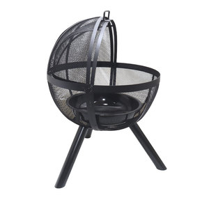 Spark Screen a forma di palla giardino esterno a legna Firepit legna da ardere fosse con riscaldamento per Patio - Product Image 2