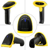 Xincode Factory 1D escáner de código de barras pistola de escaneo con cable de mano lector de código de barras láser escaneo USB para tienda escáner de mango portátil