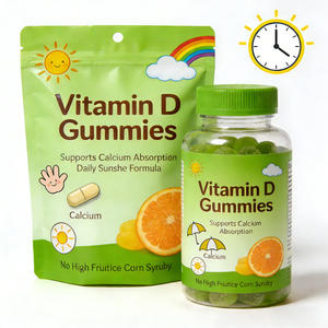 Gomitas de Vitamina D, Colecalciferol de Alta Pureza, Formulaciones Personalizadas, Fabricación de Marca Privada, OEM, COA, GMP, ISO, Certificación Orgánica - Product Image 2