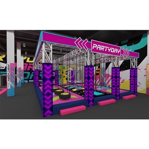 Qiaoqiao, <span class=keywords><strong>Parque</strong></span> de Trampolines Interactivo de 6000 Metros Cuadrados, Centro de Juegos Comercial, Equipo de Juegos Interior para Niños - Product Image 4