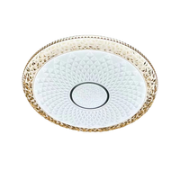 Luminaire en cristal Acrylique Rond Télécommande Led Plafonnier Led Plafonnier
