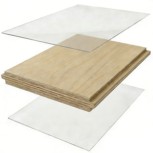 Revêtement de sol sportif à bas <span class=keywords><strong>prix</strong></span> en bois d'acajou <span class=keywords><strong>noir</strong></span>, parquet contrecollé brossé pour salon et cuisine, garantie 5 ans - Product Image 5