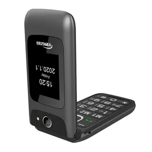 الأكثر مبيعًا ، هاتف فليب 4G ببطارية كبيرة تدعم الفولتية من النوع C ، هاتف محمول جديد