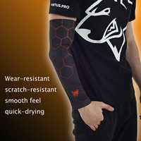 Manchons de bras de sport pour joueurs personnalisés Protection UV manchons de bras en soie de glace manchons de bras pour sports électroniques