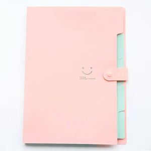 Carpeta de Archivo Tipo Acordeón Personalizada con 5 Bolsillos de Plástico Tamaño Carta A4, Organizador de Documentos Expandible - Product Image 1