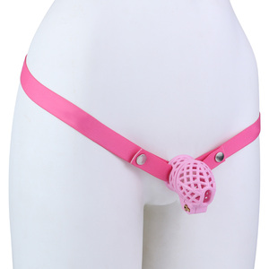 Dispositifs de chasteté légers en résine ABS imprimés en 3D pour hommes, avec anneau de verrouillage invisible de 9 tailles, jouets sexuels pour l'exercice du pénis. - Product Image 2