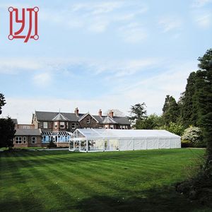 Carpa de Boda Impermeable de Guangzhou, 15x15, Cubierta de PVC Blanca, Carpa Comercial Resistente - Product Image 2