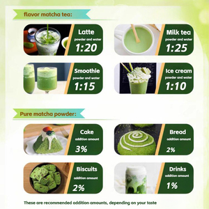 Té Matcha Japonés de Marca Privada, Grado Ceremonial Premium 1A - 8A, Matcha en Lata de 30g, Té Verde Matcha Orgánico en Polvo - Product Image 5
