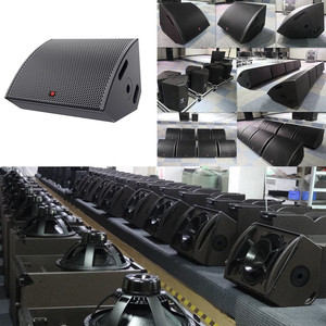 Système de moniteur de scène professionnel T15M, système de sonorisation, haut-parleur de monitoring, audio haut de gamme, passif, deux voies, 15 pouces, bois noir, 60 Sono Dj - Product Image 4
