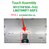 Layar LCD Sentuh Original Baru 27 Inch MV270FHM N42 LM270WF7 SSF2 Pengganti Perakitan untuk Dell I7710-79 untuk Panel Layar HP AIO
