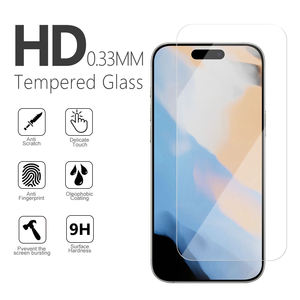 ฟิล์มกระจกใสสำหรับ iPhone 17  ฟิล์มกันรอยหน้าจอสำหรับ iPhone 17 Air 16E 11 12 13 14 Plus 15 Pro Max HD กระจกนิรภัย 9H - Product Image 4