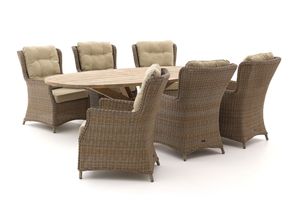 Modern Outdoor <strong>Rattan</strong> <strong>Furniture</strong> 7 Pieces <strong>Dining</strong> Set Patio <strong>Garden</strong> <strong>Furniture</strong> Sets Sale - Product Image 5
