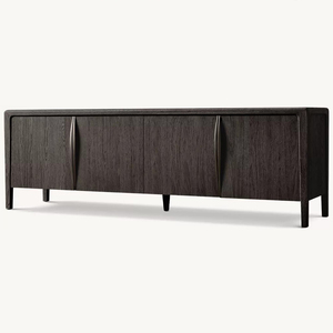 Светлая роскошная вилла в американском стиле, гостиничная спальня, ТВ-шкаф, простой, современный и модный напольный шкаф для телевизора - Product Image 2