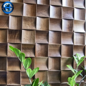 Panneaux de lattes en chêne blanc pour mur en noyer, panneaux autocollants solides, placage naturel, panneau acoustique en <span class=keywords><strong>bois</strong></span> rainuré - Product Image 4