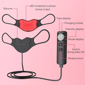 Nouvel appareil de soin des lèvres portable à LED rechargeable par USB sans fil, pompe à lèvres à lumière thérapeutique, pour embellir les lèvres - Product Image 4