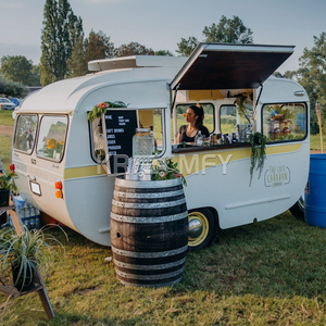 China Personalizado Snack Cart Food Truck Food Cart Remolque de camión de comida de acero inoxidable - Product Image 2