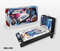 Mesa de Pinball Eléctrica Clásica con Contador para Niños de 6+ Años, Tipo Boxeo, con Pago por Monedas, Educativa, de Sobremesa