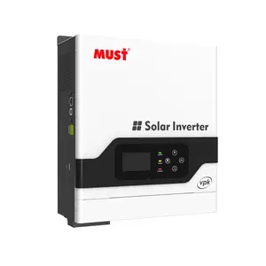 Harus 3KW Inverter Solar Charge Controller Daya Membalikkan Grid Solar Hybrid Inverter Pure Sine Wave Frekuensi Tinggi Solar