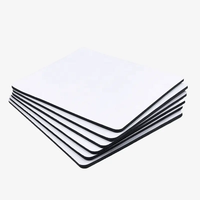 Tapis de souris en caoutchouc imperméable et anti-rayures, personnalisable, vierge pour sublimation, vente en gros